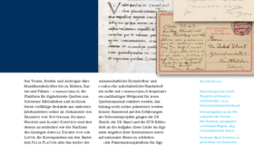 e-manuscripta.ch - Konsortialprojekt Schweizer Bibliotheken und Archive e-manuscripta.ch - Konsortialprojekt Schweizer Bibliotheken und Archive