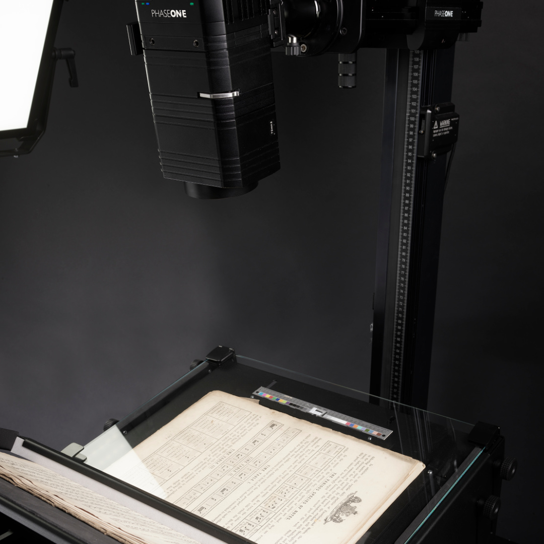 Digitalisierung von seltenen Büchern